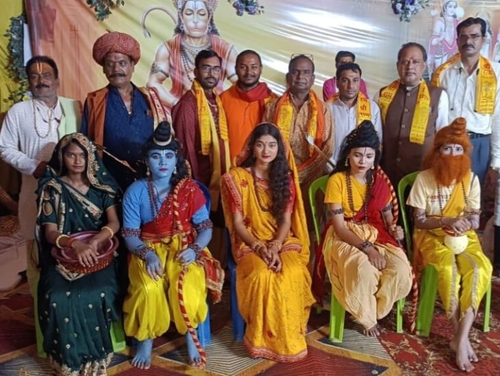श्री सिद्ध हनुमान मंदिर परिवार रामकथा में हुआ शामिल