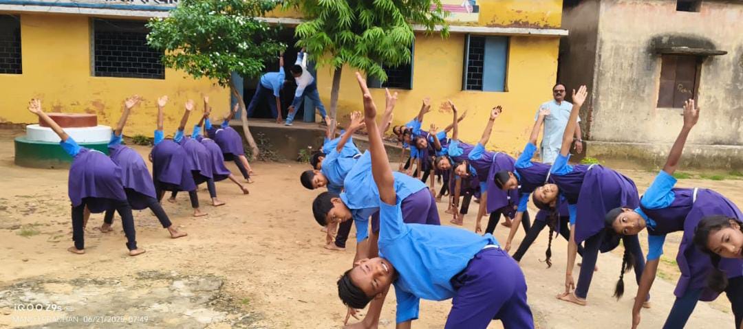 ग्राम पंचायत खरवानी में योग दिवस का आयोजन…